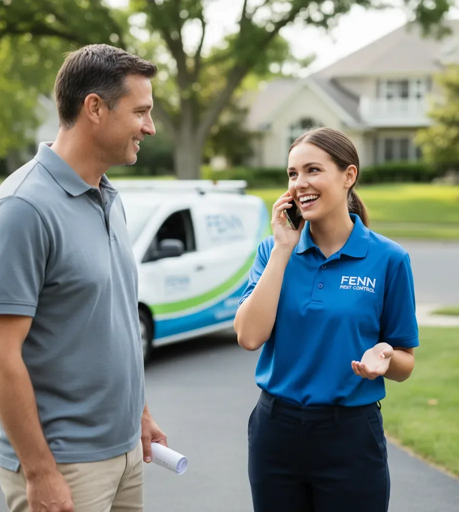 Fenn Pest Control customer support in De Berry